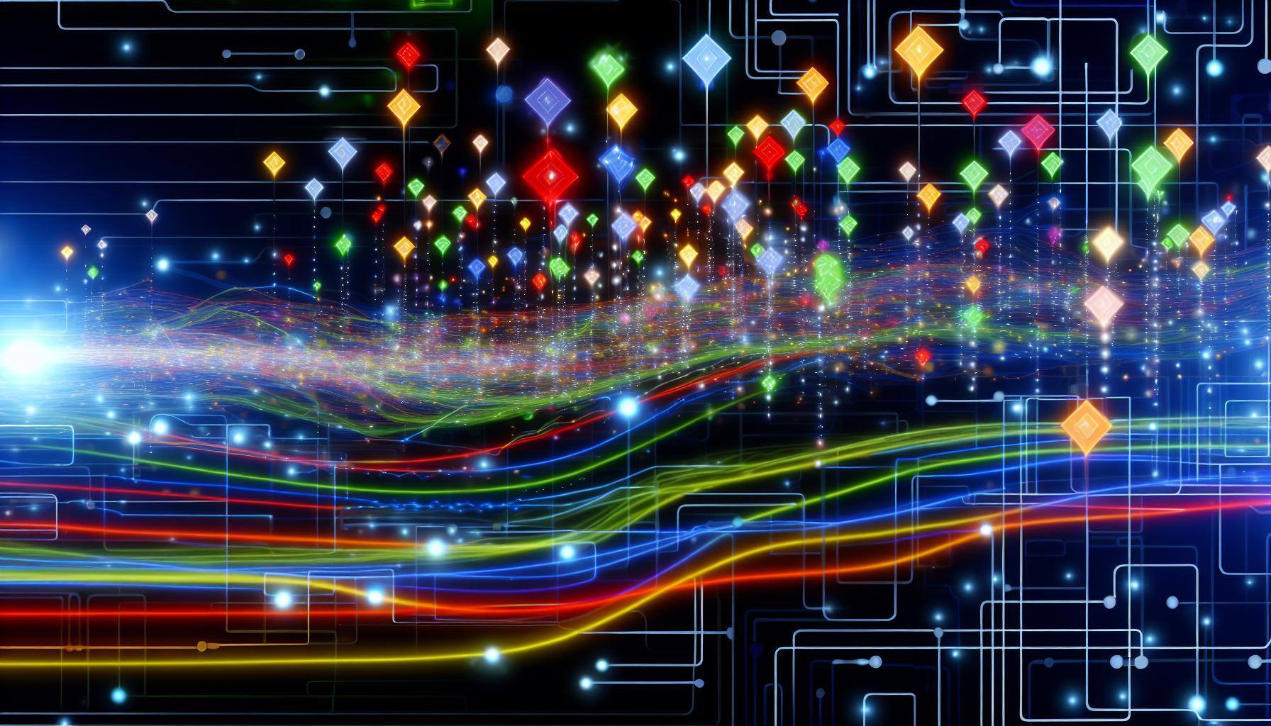 computer processes such as applications and software services transferring data between each other-1