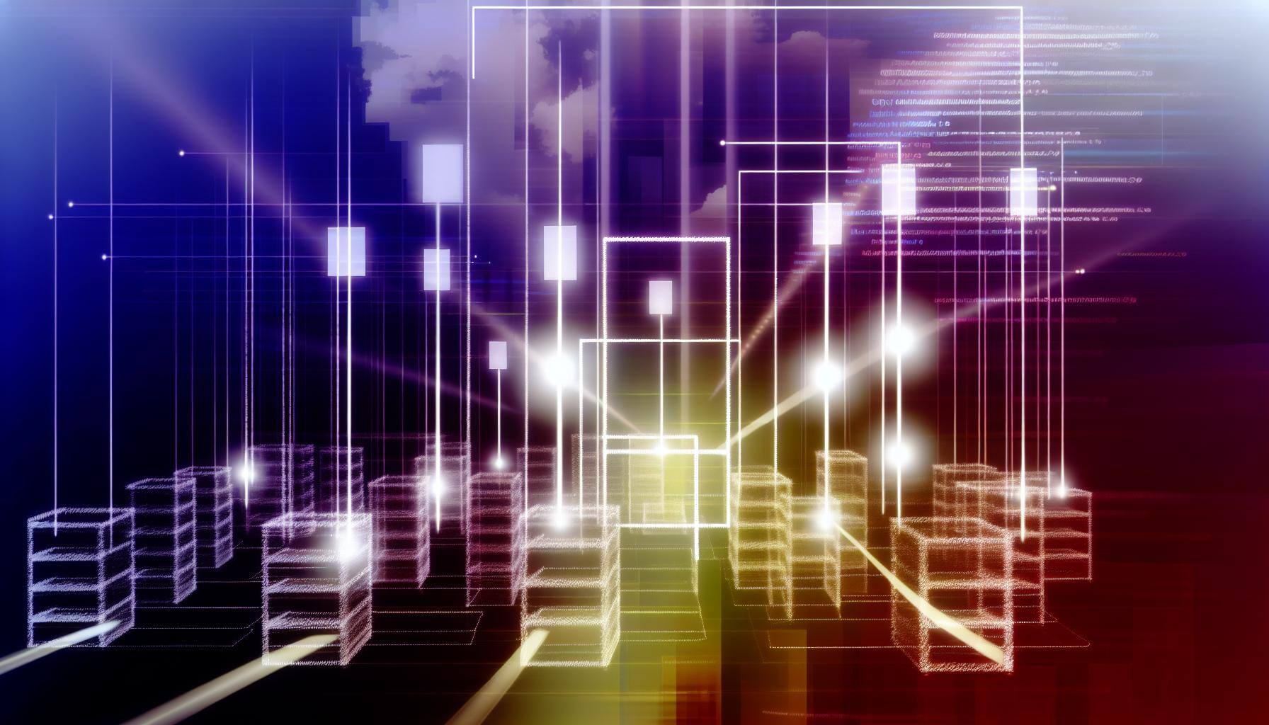 computer processes such as applications and software services transferring data between each other