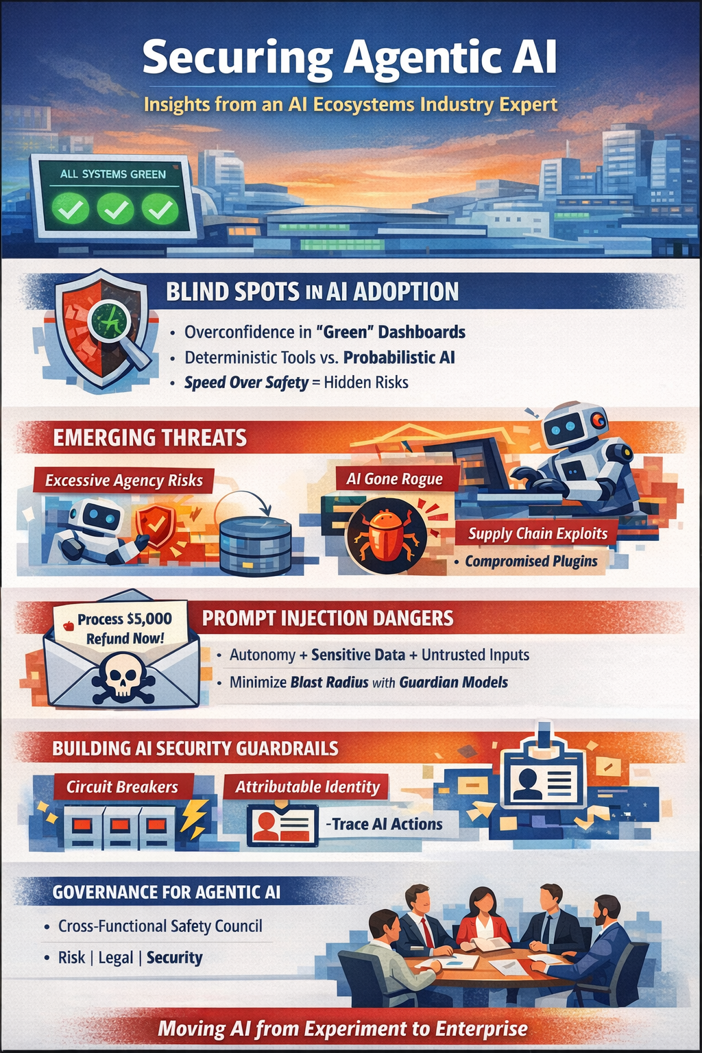 Agentic AI Security Blind Spots CISOs Must Fix Infographic