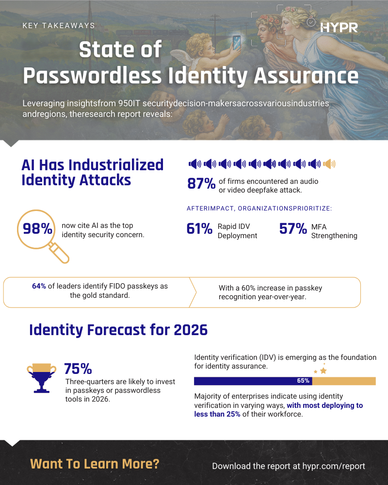 HYPR Releases The 6th Annual State of Passwordless Identity Assurance ...